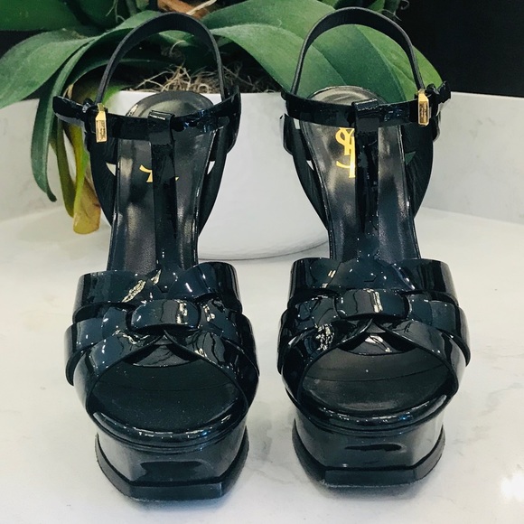 YSL TRIBUTE PLATFORM SHOES - Picture 2 of 8